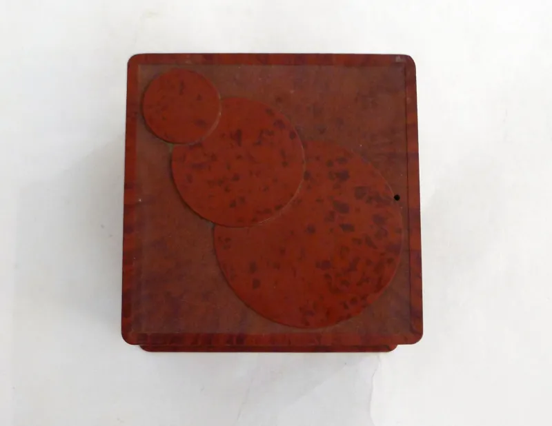 Discount Pamono Art Deco Cigarette Dispenser Box in Bakelite 1930s