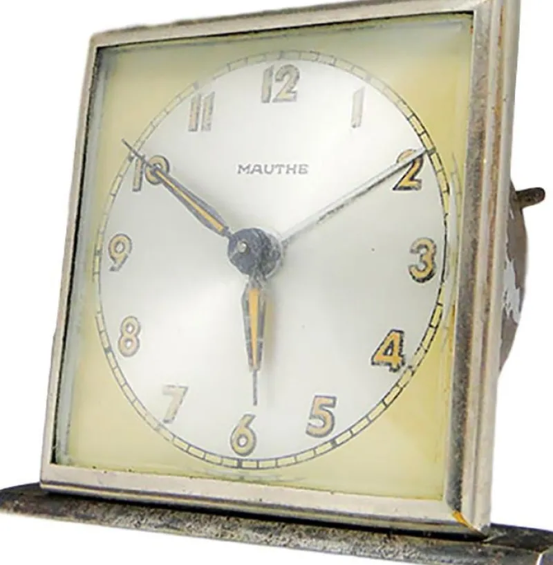 Sale Pamono Art Deco Clock from Mauthe, Germany, 1930s