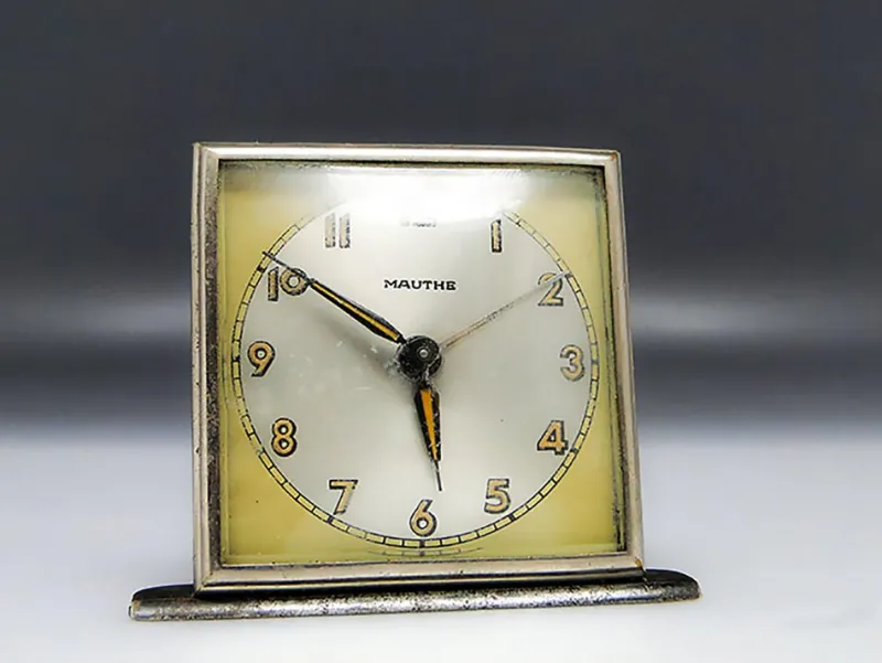 Sale Pamono Art Deco Clock from Mauthe, Germany, 1930s