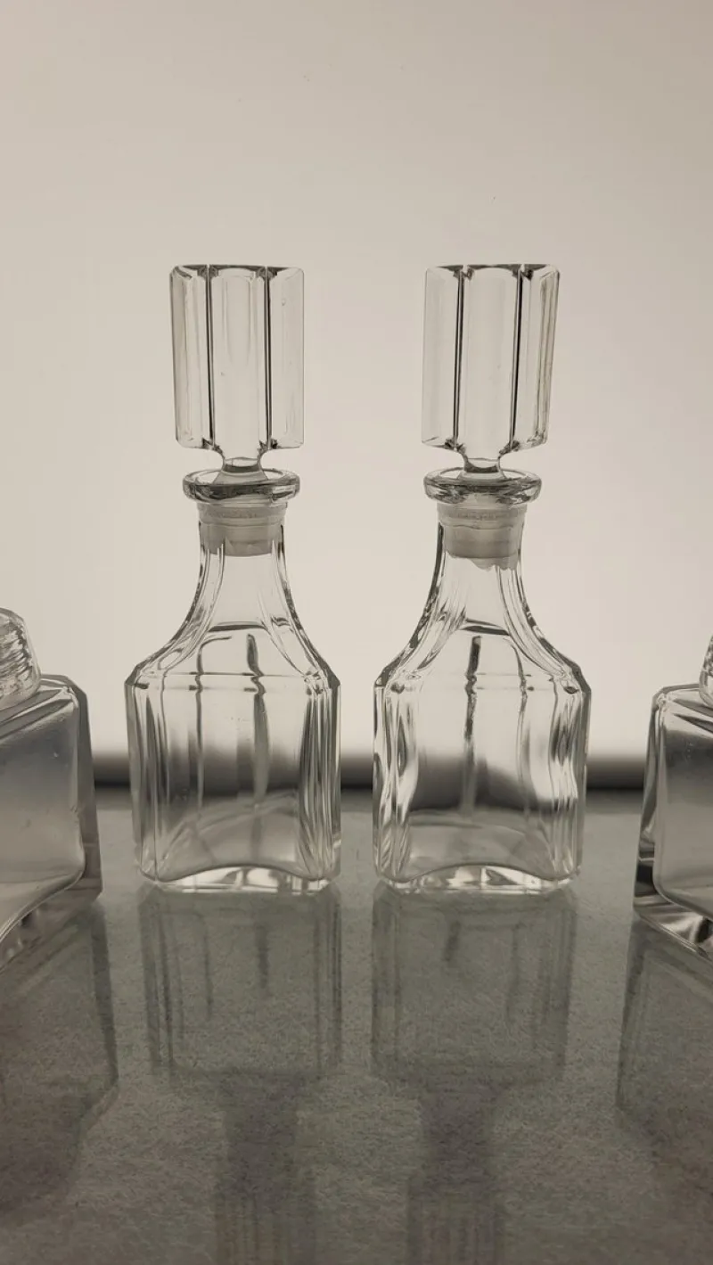Pamono Art Deco Condiment Server, Set of 6