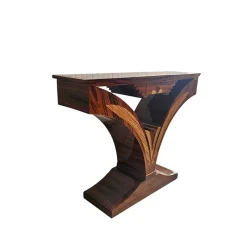 Outlet Pamono Art Deco Console Table in Walnut, 1980s