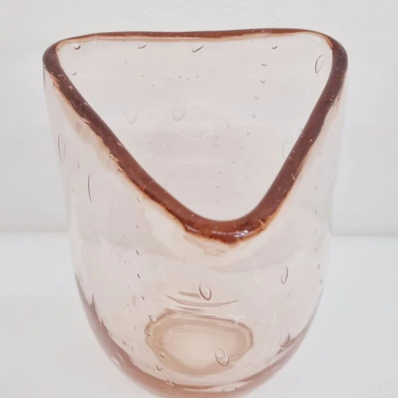 Sale Pamono Art Deco Coral-Colored Vase, 1940s
