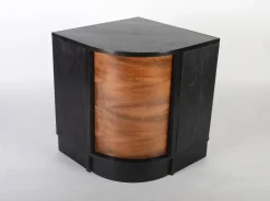 Pamono Art Deco Corner Bar by Jindrich Halabala for Up Závody, 1930s> Serving Bar Carts & Trolleys