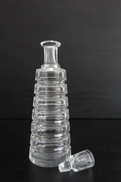 Pamono Art Deco Crystal Glass Carafe, 1930s><noscript><img width=