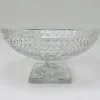 Pamono Art Deco Crystal Glass Fruit Bowl with Feet
