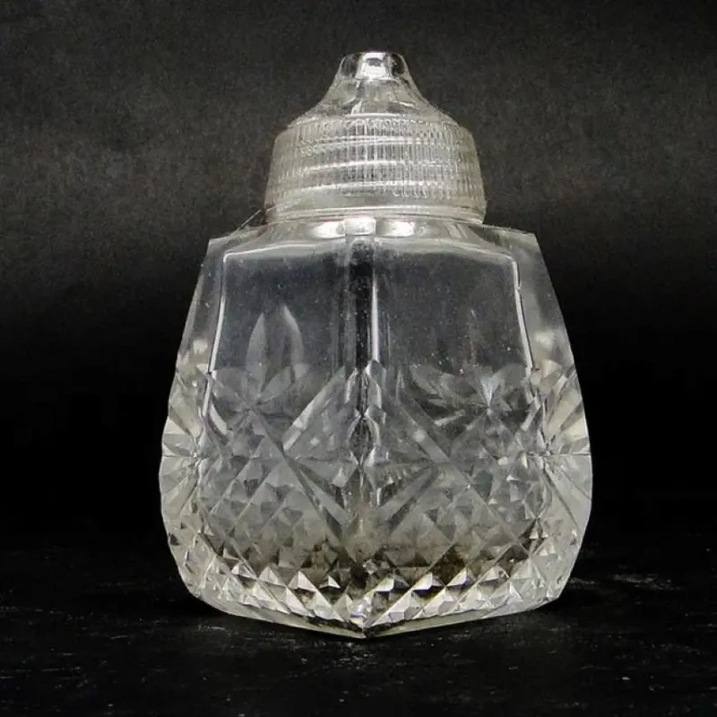 New Pamono Art Deco Crystal Salt Holders, Poland, 1950s, Set of 3