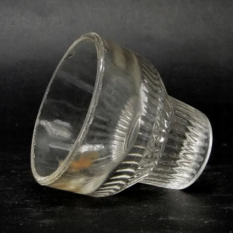 New Pamono Art Deco Crystal Salt Holders, Poland, 1950s, Set of 3
