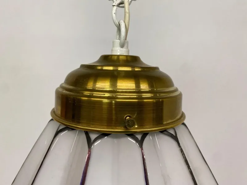 Pamono Art Deco Cubist Pendant, 1930s> Ceiling Lights
