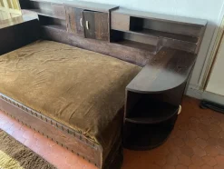 Pamono Art Deco Daybed in Palm Wood, 1930s> Daybeds & Chaises Lounges