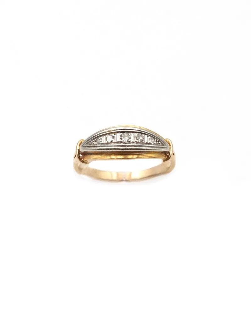 New Pamono Art Deco Diamond Ring