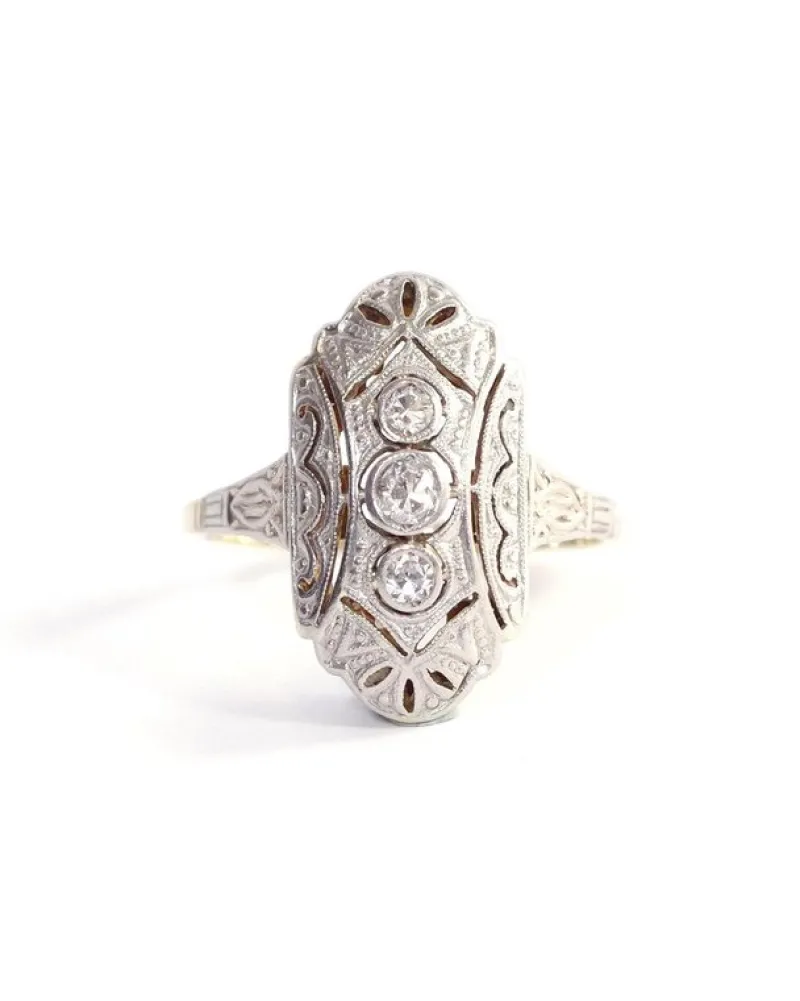Clearance Pamono Art Deco Diamond Ring