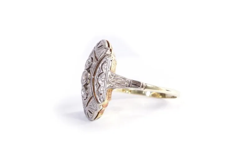 Clearance Pamono Art Deco Diamond Ring