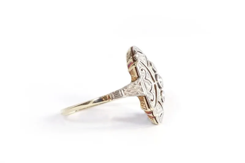 Clearance Pamono Art Deco Diamond Ring