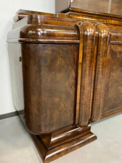 Pamono Art Deco Dining Room Set, 1930s, Set of 3><noscript><img width=