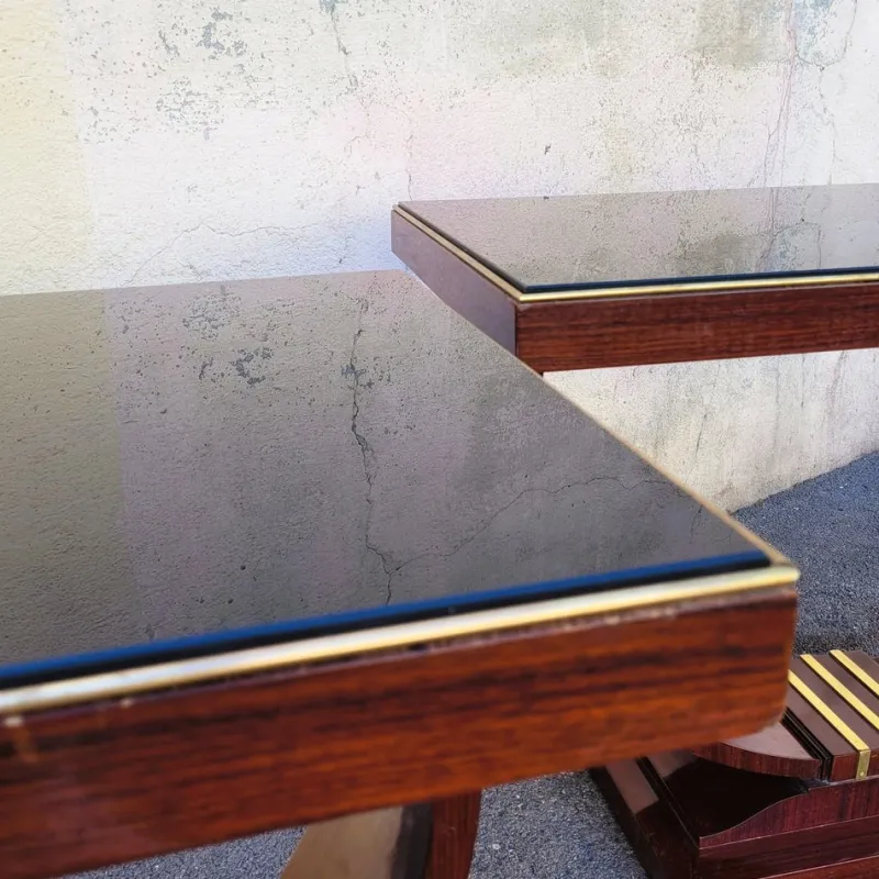 Pamono Art Deco Display Consoles, Set of 2> Console Tables