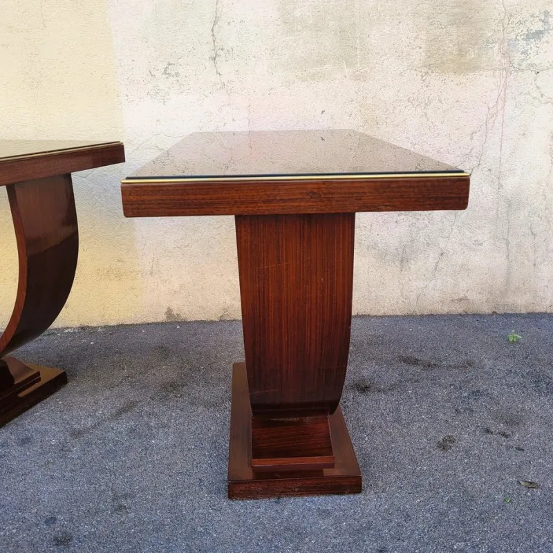 Pamono Art Deco Display Consoles, Set of 2> Console Tables