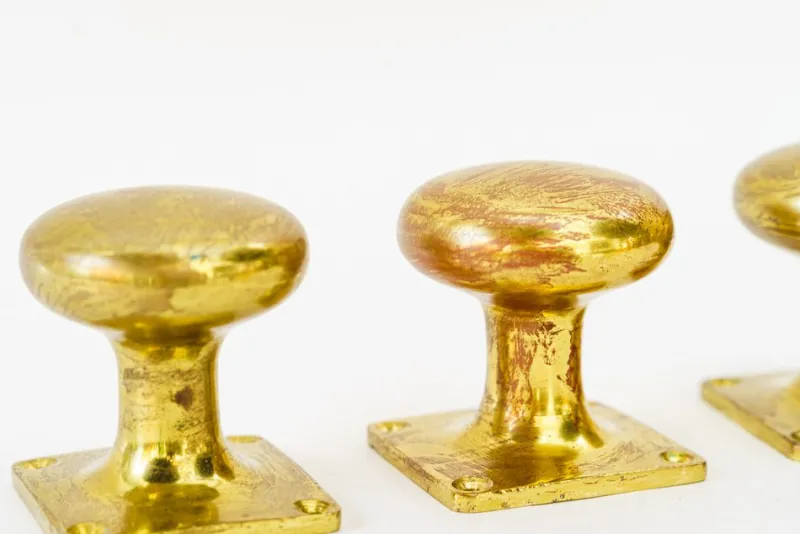 Outlet Pamono Art Deco Door Handles, Vienna, 1920s, Set of 4