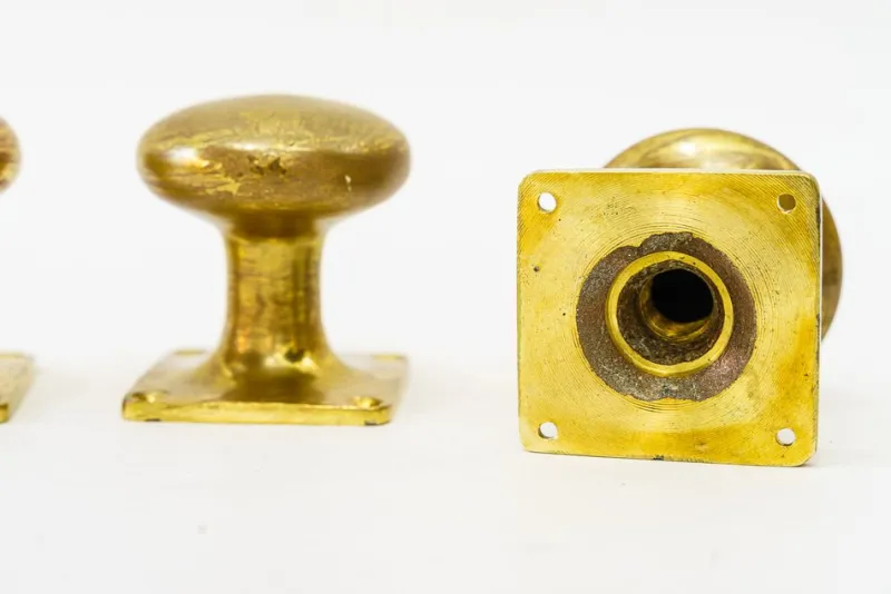 Outlet Pamono Art Deco Door Handles, Vienna, 1920s, Set of 4