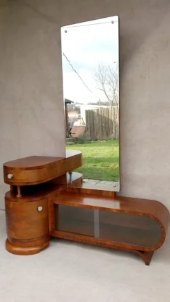 Pamono Art Deco Dressing Table attributed to Thonet, 1939> Dressing Tables