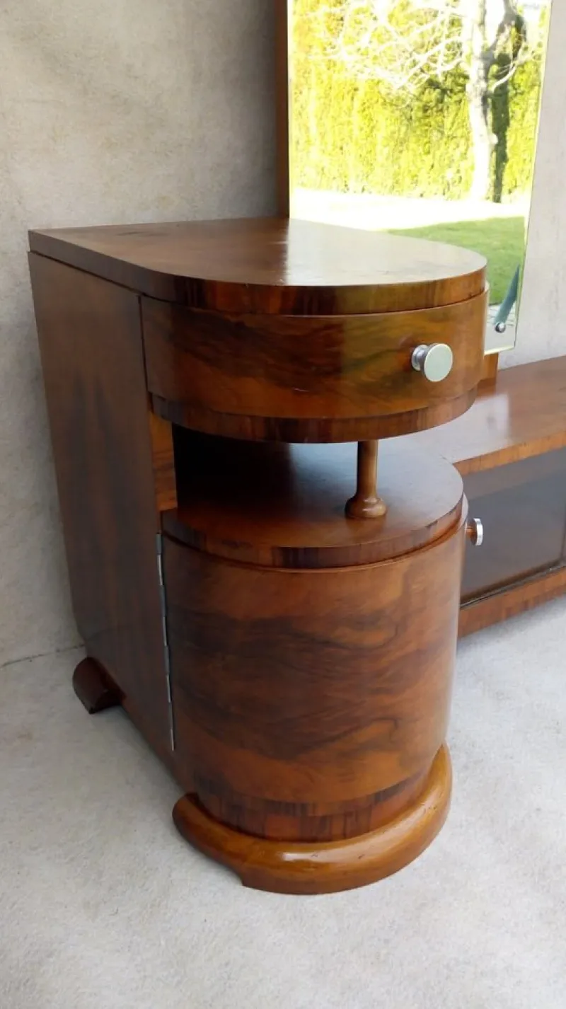 Pamono Art Deco Dressing Table attributed to Thonet, 1939> Dressing Tables