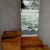 Pamono Art Deco Dressing Table by Jindřich Halabala for Up Závody, 1950s
