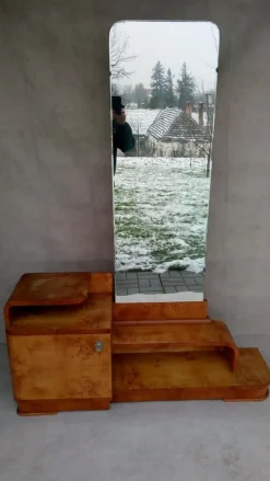 Pamono Art Deco Dressing Table by Jindřich Halabala for Up Závody, 1950s