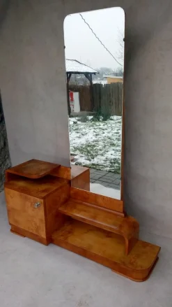 Pamono Art Deco Dressing Table by Jindřich Halabala for Up Závody, 1950s