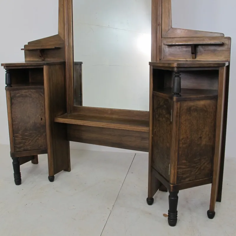 Pamono Art Deco Dressing Table by Jac Zijfers for J.J. Zijfers, 1920s> Dressing Tables