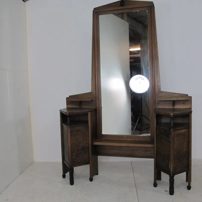Pamono Art Deco Dressing Table by Jac Zijfers for J.J. Zijfers, 1920s> Dressing Tables
