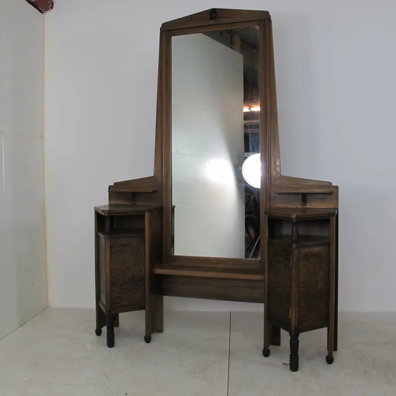 Pamono Art Deco Dressing Table by Jac Zijfers for J.J. Zijfers, 1920s> Dressing Tables