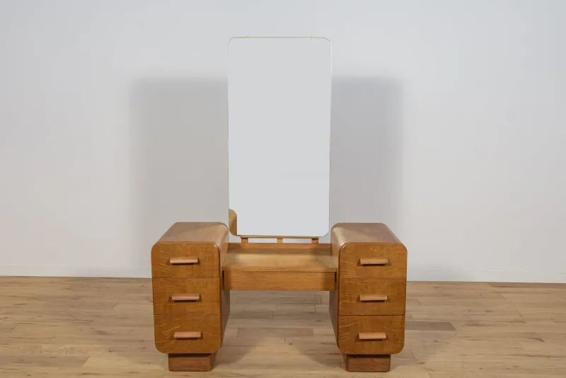 Pamono Art Deco Dressing Table, Former Czechoslovakia, 1950s> Dressing Tables