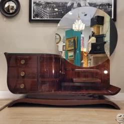 Online Pamono Art Deco Dressing Table in Mahogany, France, 1930s