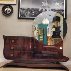 Online Pamono Art Deco Dressing Table in Mahogany, France, 1930s