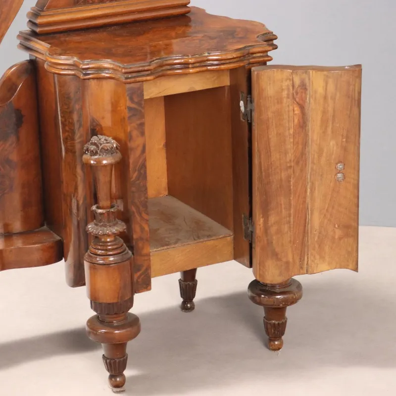 Clearance Pamono Art Deco Dressing Table in Walnut