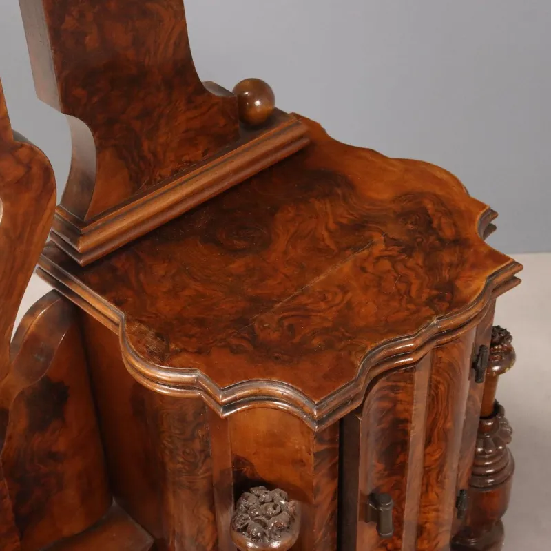 Clearance Pamono Art Deco Dressing Table in Walnut