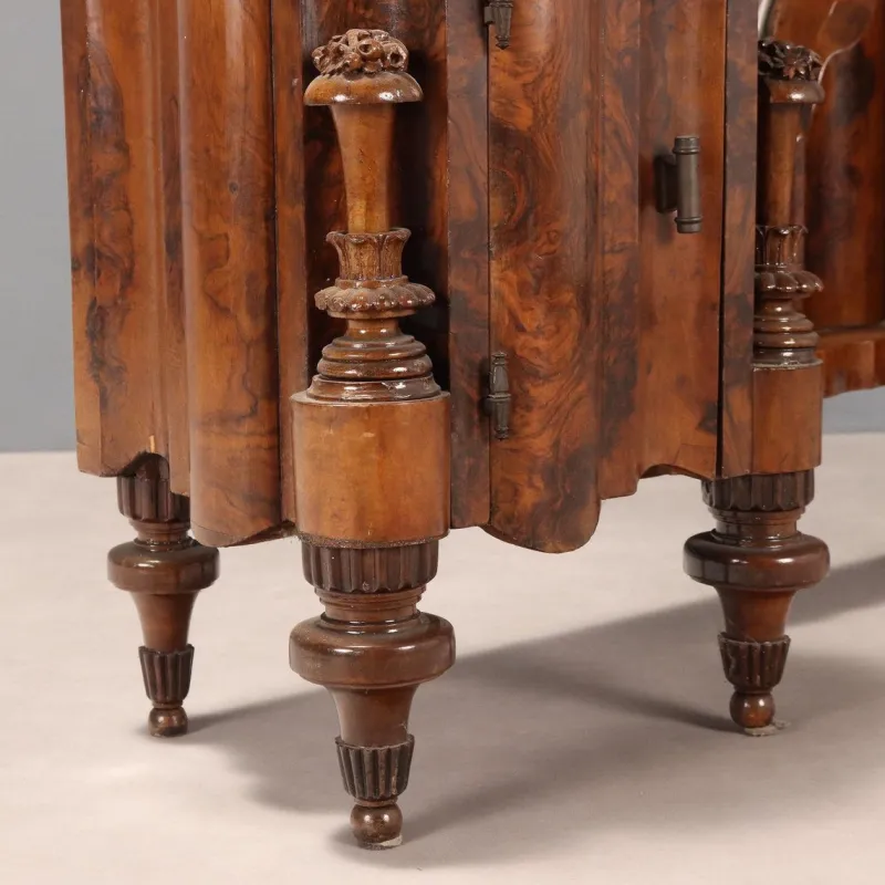 Clearance Pamono Art Deco Dressing Table in Walnut