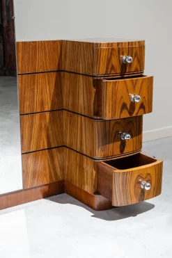 Pamono Art Deco Dressing Table in Zebrawood, 1925><noscript><img width=