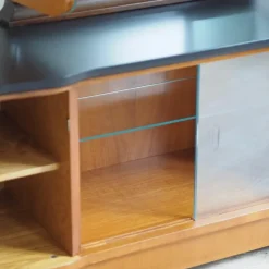 Pamono Art Deco Dressing Table with Mirror, 1940s><noscript><img width=
