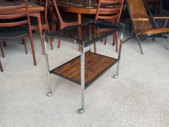 New Pamono Art Deco Drinks Trolley by Howard Miller, 1970s
