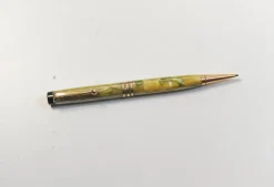 Pamono Art Deco Duofold Marbleised Fountain Pen & Pencil Set in Original Parker Box from Parker, 1930s, Set of 2><noscript><img width=