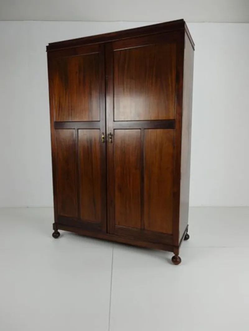 Outlet Pamono Art Deco English Gentlemans Wardrobe, 1930