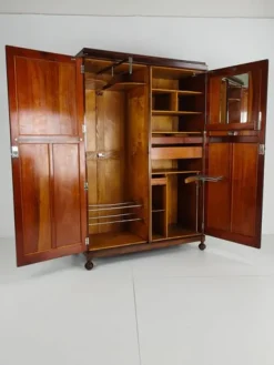 Outlet Pamono Art Deco English Gentlemans Wardrobe, 1930