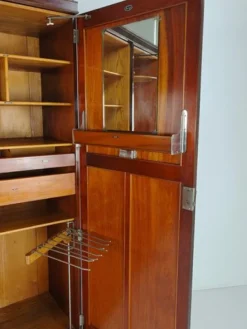 Outlet Pamono Art Deco English Gentlemans Wardrobe, 1930