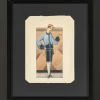Online Pamono Art Deco Fashion Drawing, Gouache on Paper, Framed