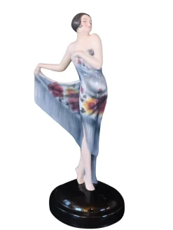 Pamono Art Deco Figure from Friedrich Goldscheider, 1930s> Art Deco