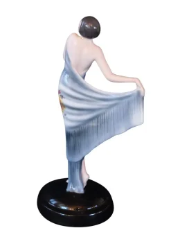 Pamono Art Deco Figure from Friedrich Goldscheider, 1930s> Art Deco