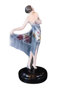 Pamono Art Deco Figure from Friedrich Goldscheider, 1930s><noscript><img width=