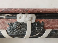 Clearance Pamono Art Deco Fireplace in Marble