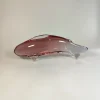 Pamono Art Deco Fish by Miloslav Janků for Železnobrodské Glassworks (Zbs), 1960s> Glassware