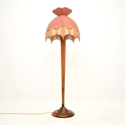 Hot Pamono Art Deco Floor Lamp in Walnut, 1920s
